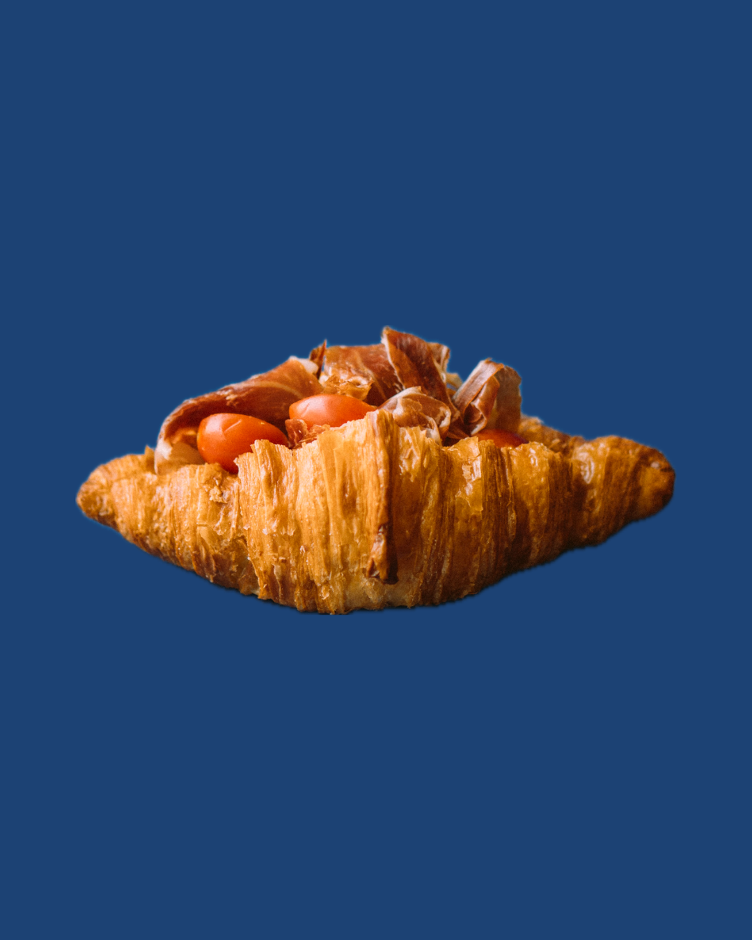 CROISSANT IBÉRICO CON TOMATITOS