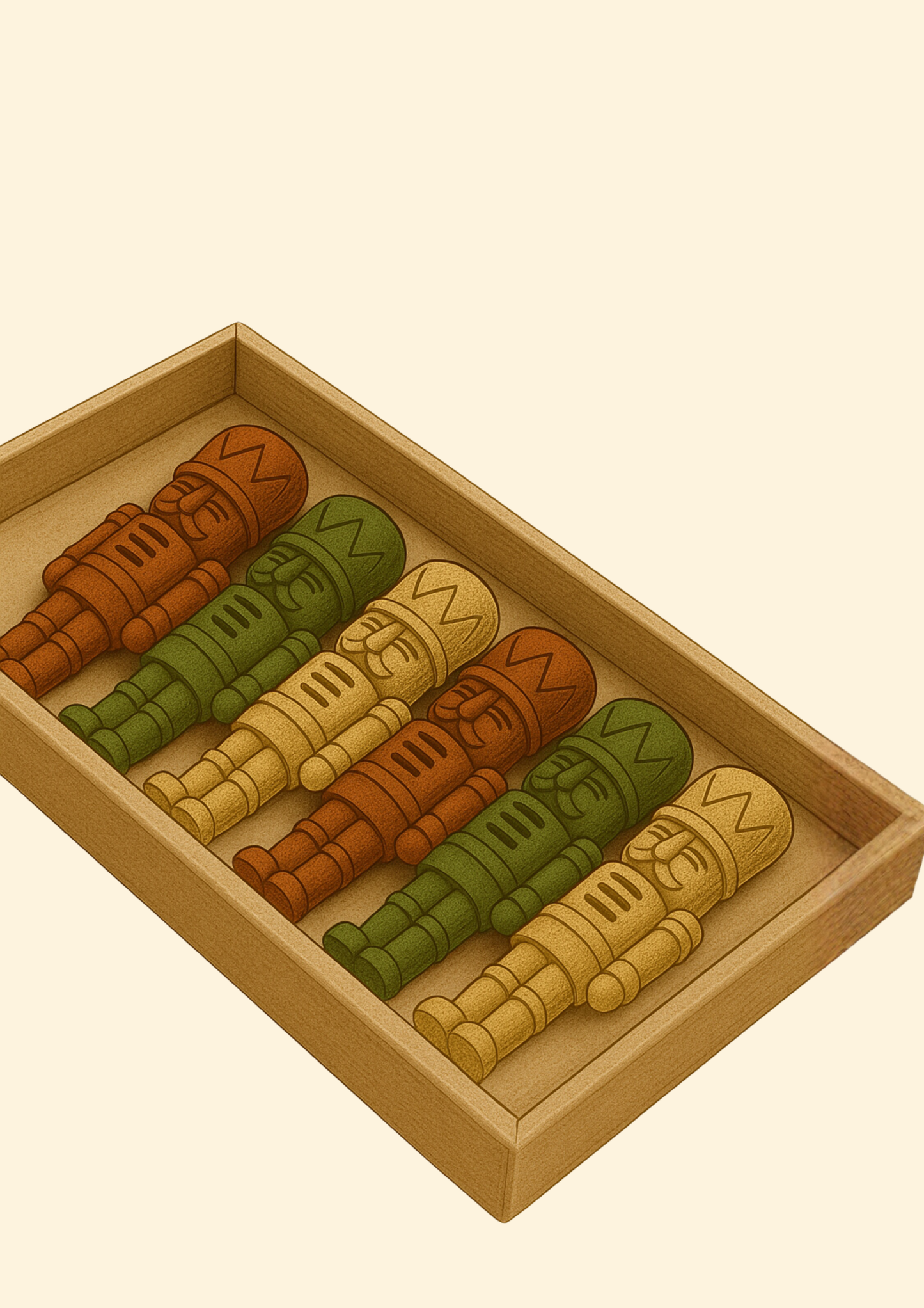 CAJA DE PRALINÉS DE CHOCOLATE CASCANUECES