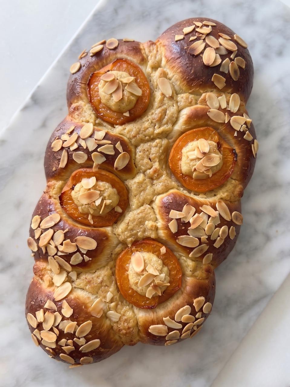 COCA DE SANT JOAN ALBARICOQUES, ALMENDRA Y AZAHAR 8 PERSONAS