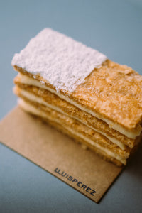 MIL HOJAS CON CREMA DE VAINILLA DE MADAGASCAR